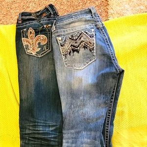 2 pair nice jeans